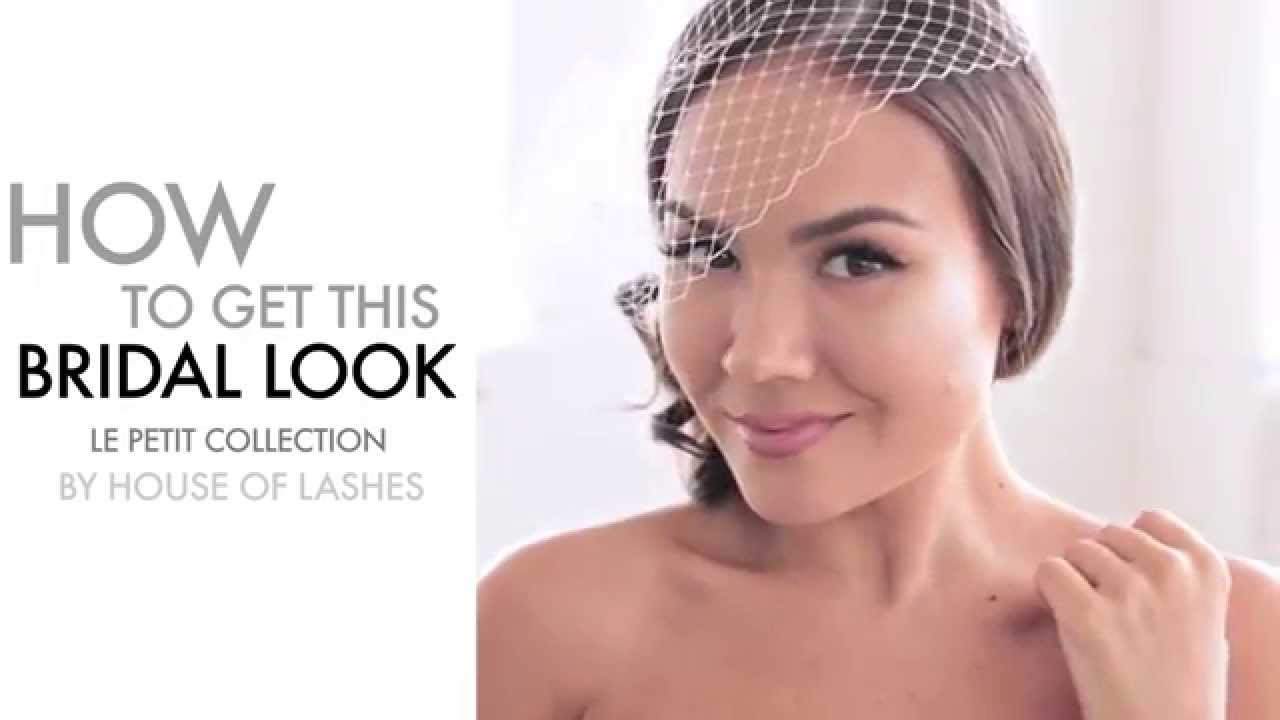 How to Apply False Lashes: Individual Bridal Lashes