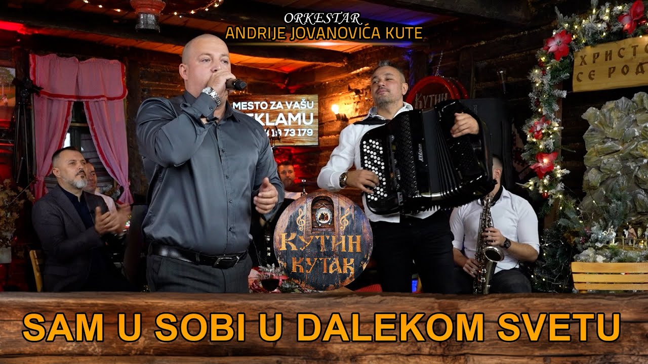 Igor Drobljak - Sam u sobi u dalekom svetu | uzivo | (Ork. Andrije Jovanovica Kute) KUTIN KUTAK