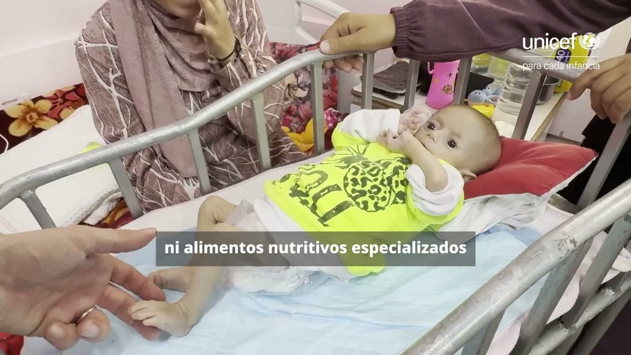 #GAZA al borde de la HAMBRUNA | UNICEF Espa&ntilde;a