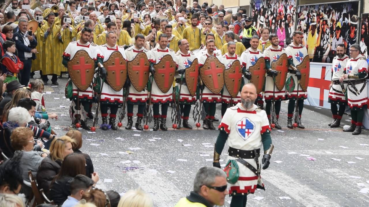 Arrancà esquadra Filà Cruzados 2016. Toma frontal