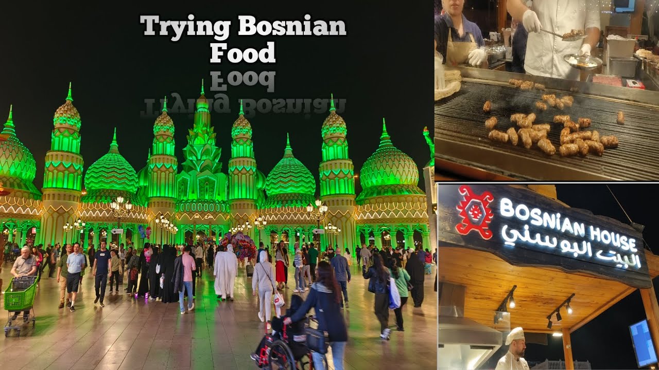 Tried Bosnian Food at Global Village