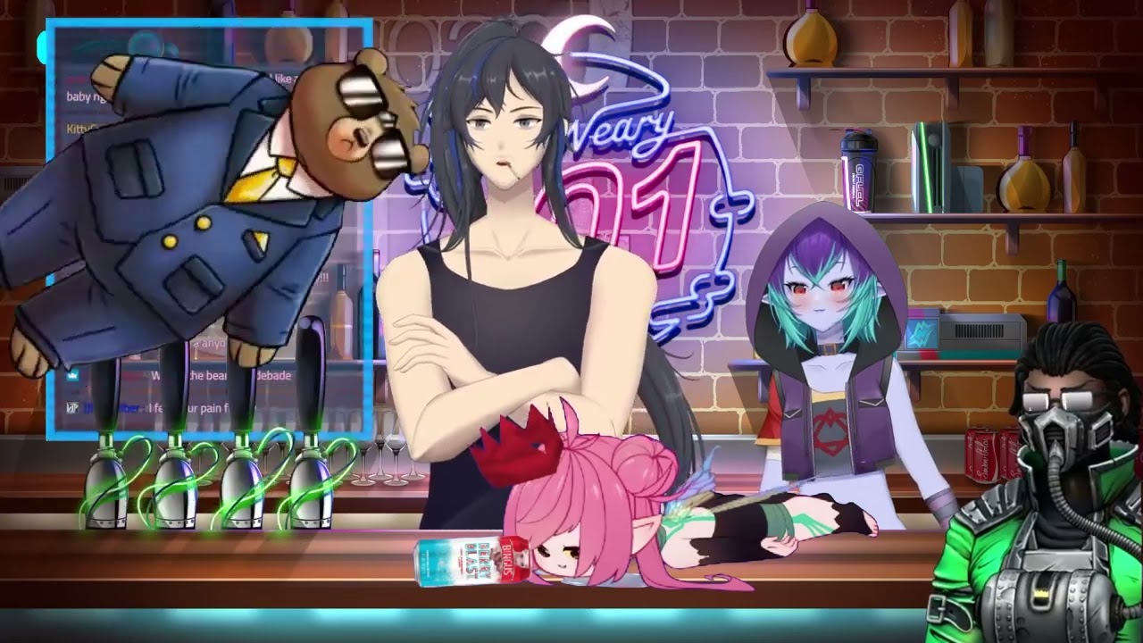 FROGGY AND HEAVENLY + OTHERS SWING BY | Takahata101 funny Vtuber stream