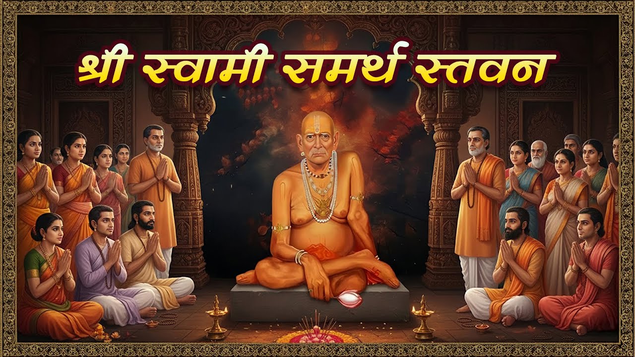 श्री स्वामी समर्थ स्तवन ११ वेळा | Swami Samarth Stavan | 🙏 नाही जन्म नाही नाम 🙏 Swami Stavan