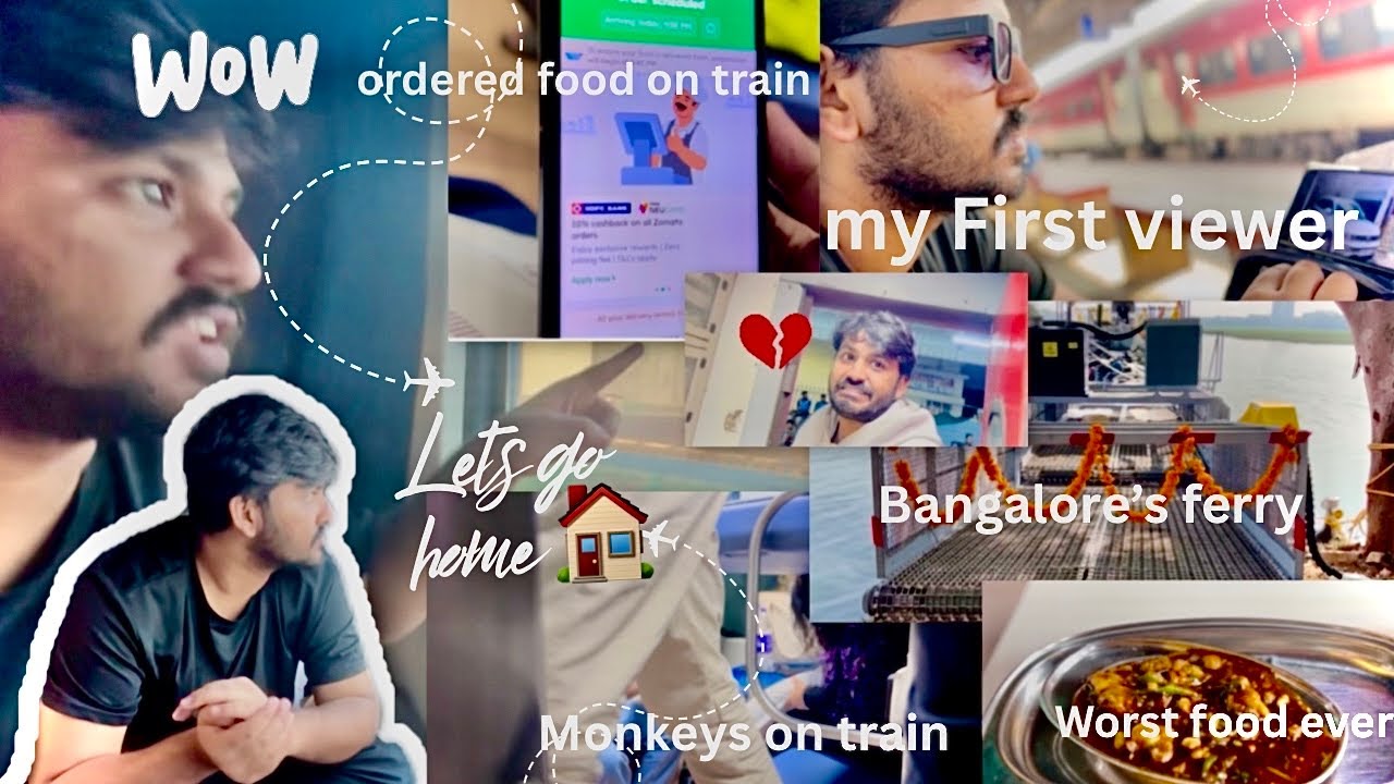“Ghar Vapus Jathe hue…. AC train main sab kuch unexpected” 😱🚊