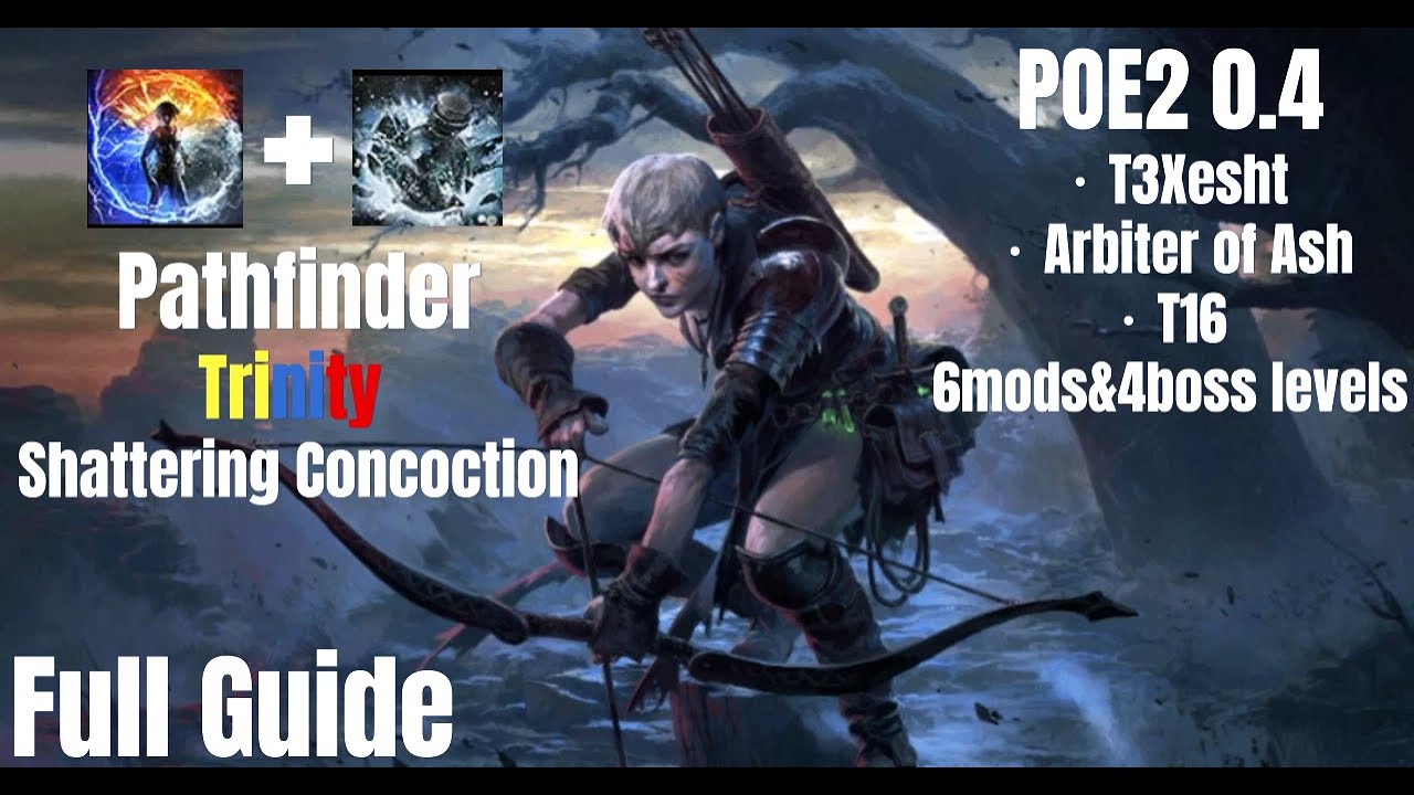 POE2 0.4 Pathfinder-Trinity Shattering Concoction Guide 三體冰毒藥