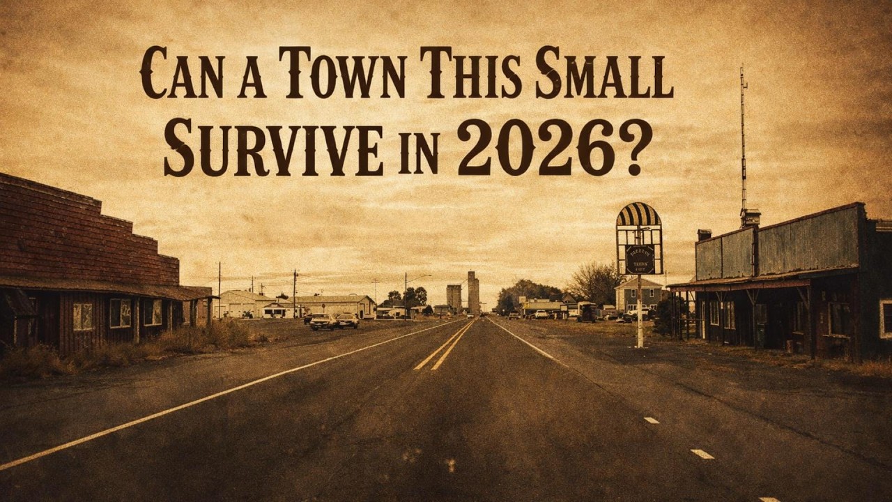 Can a Town This Small Survive in 2026? | Creston, Washington (Population 200)