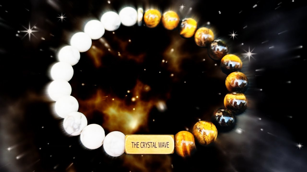 White Turquoise + Tiger's Eye Energy [Crystal Frequency]