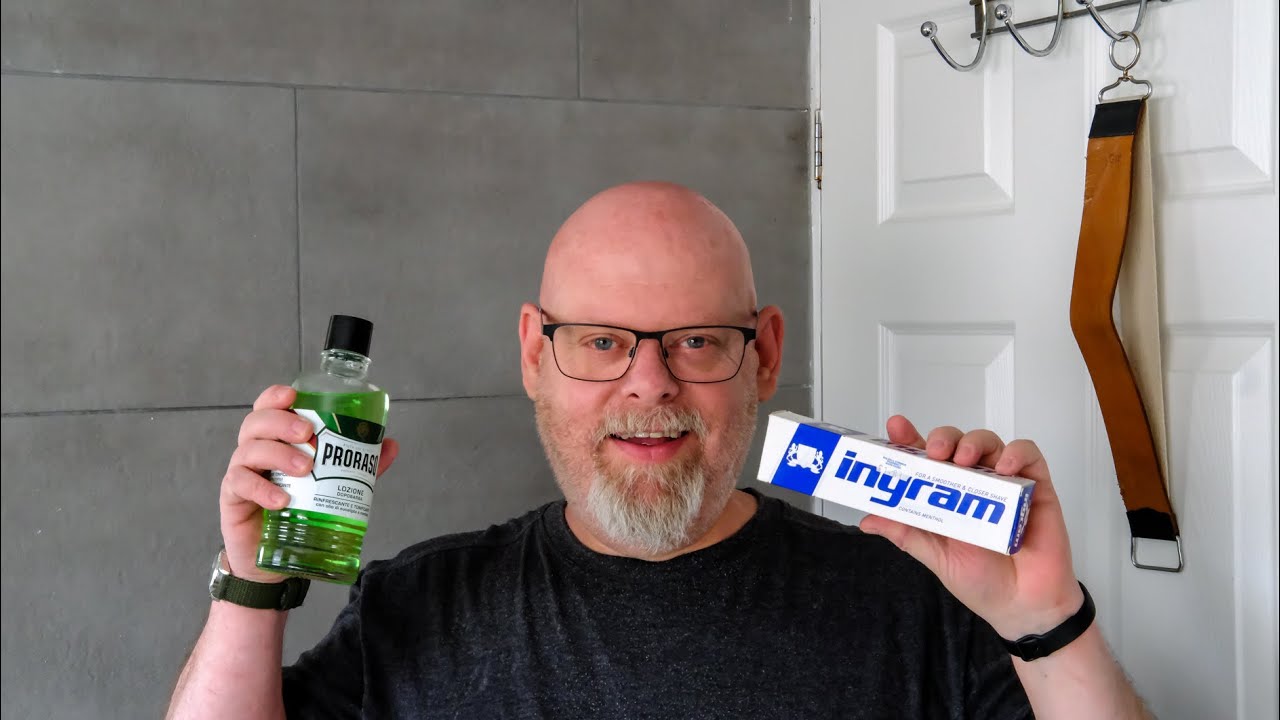 Mr G Head Shave No.2 The menthol shave. With Proraso, Ingrams and Gillete Mach 3
