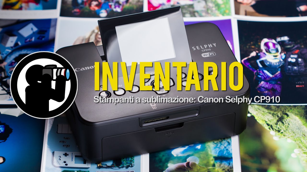 Stampanti a sublimazione: Canon Selphy CP910