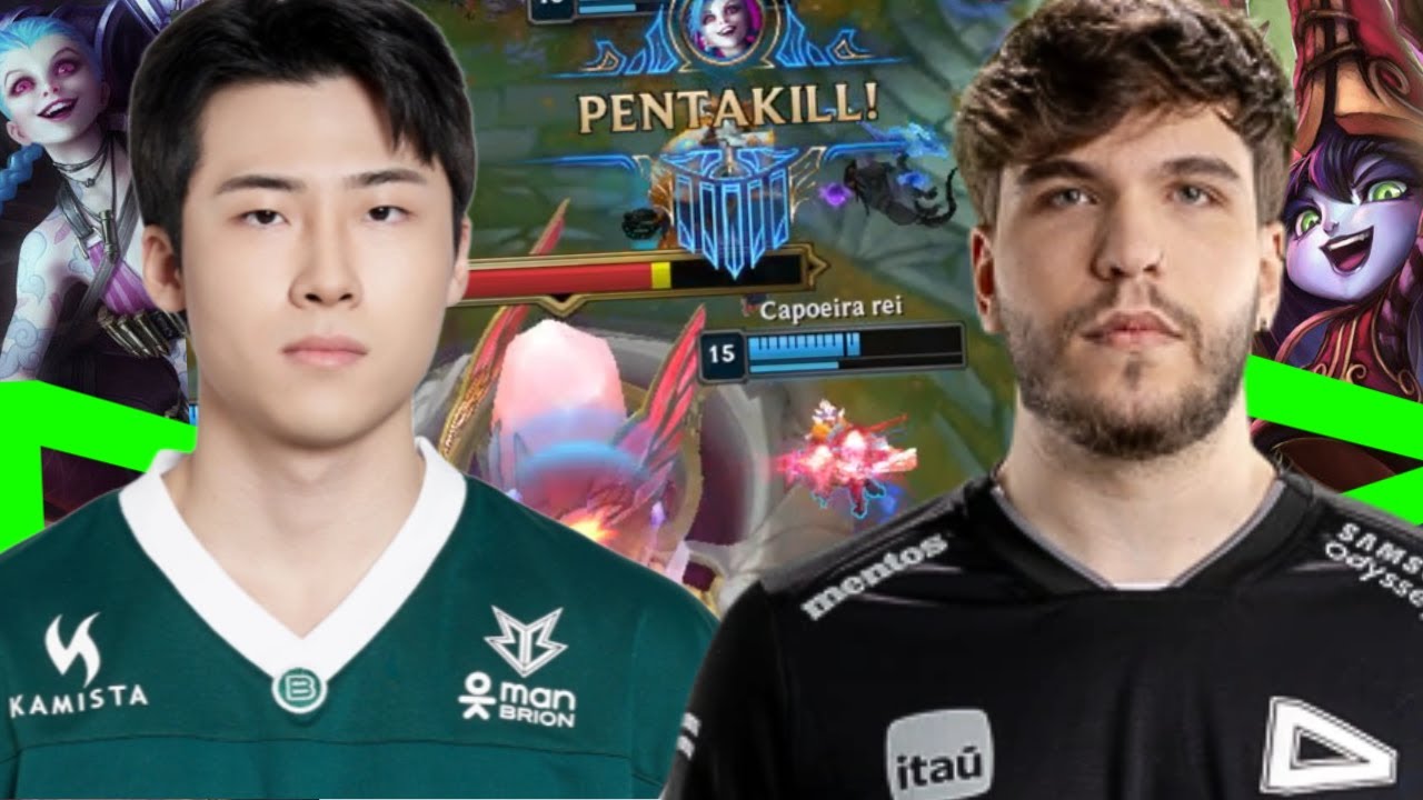 LOUD BULL and LOUD REDBERT from JINX and LULU, ROLOU PENTAKILL - TRAINING FOR CBLOL 2026