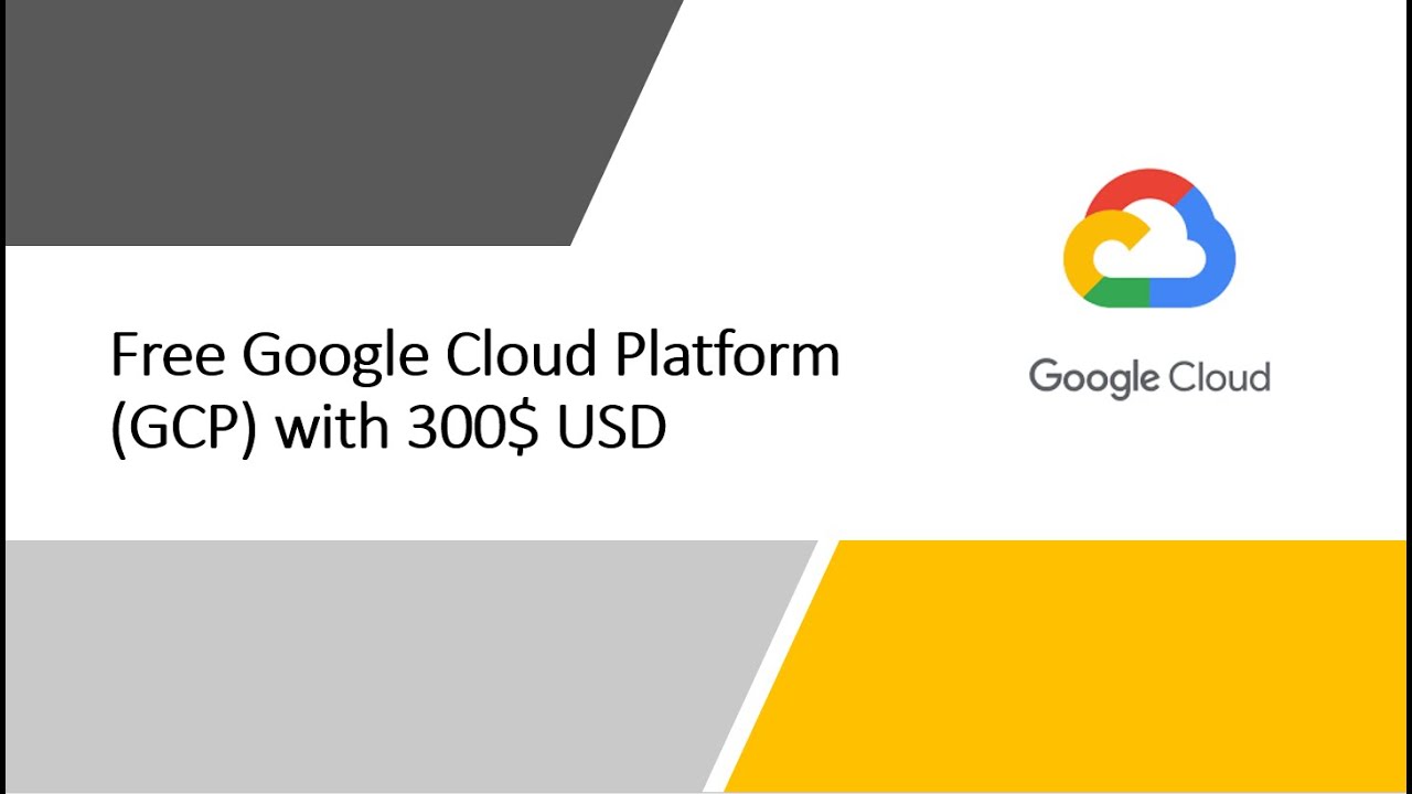 Free 300$ USD Credit - Create Google Cloud Platform (GCP) Account