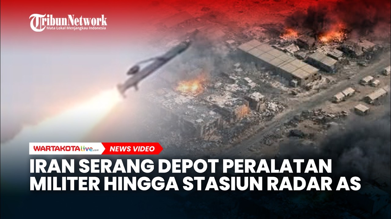 Iran Serang Depot Peralatan Militer hingga Stasiun Radar AS di Israel-Kuwait
