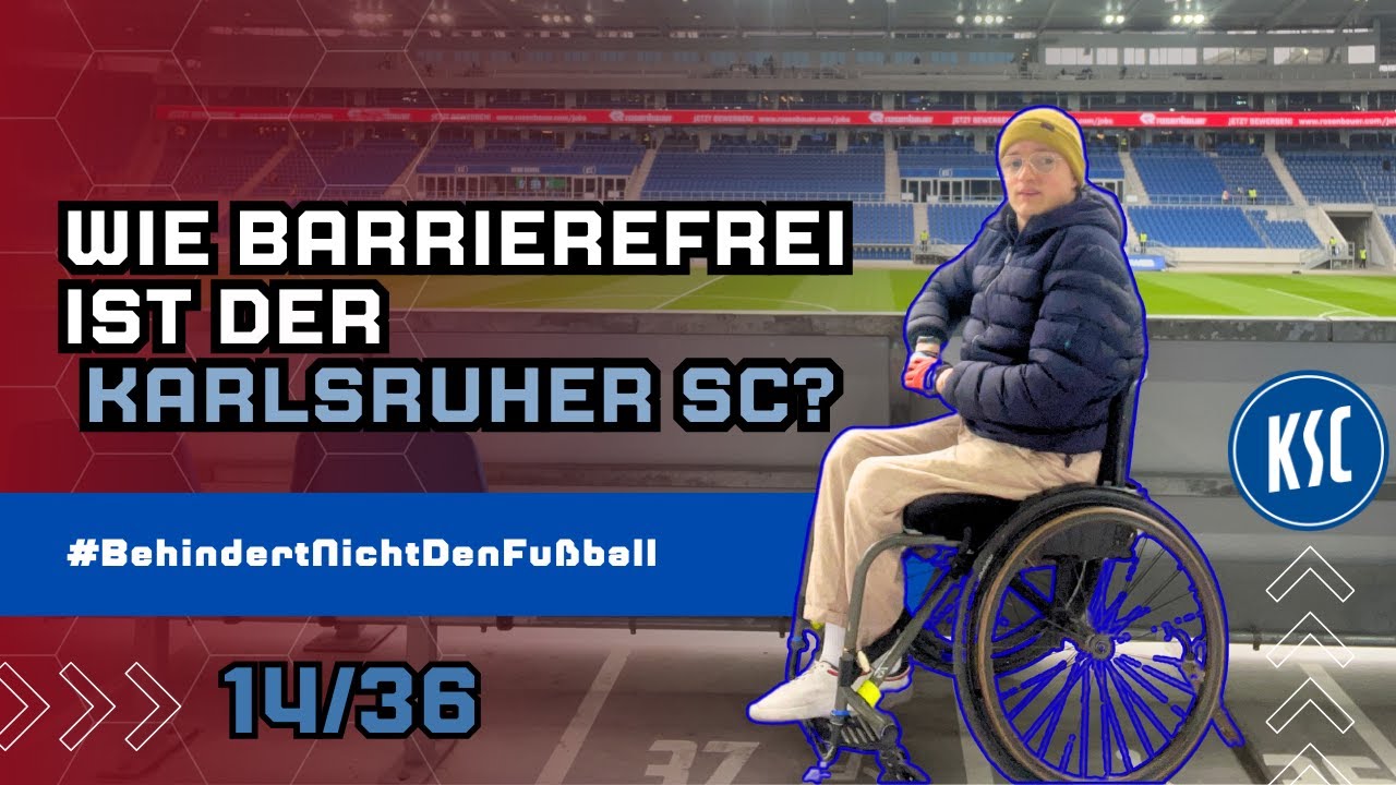 Erfolgreicher Neubau? So barrierefrei ist der Karlsruher Wildpark... 🫣♿️#BehindertNichtDenFußball