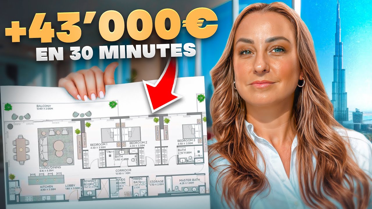 Achat Sur Plan à Dubai : Comment j’ai Gagné 43 000 € en 30 Minutes