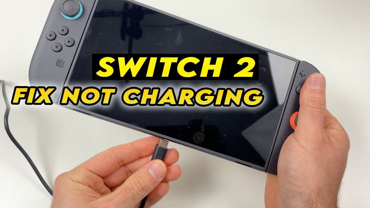 Nintendo Switch 2: Как исправить проблему с зарядкой?