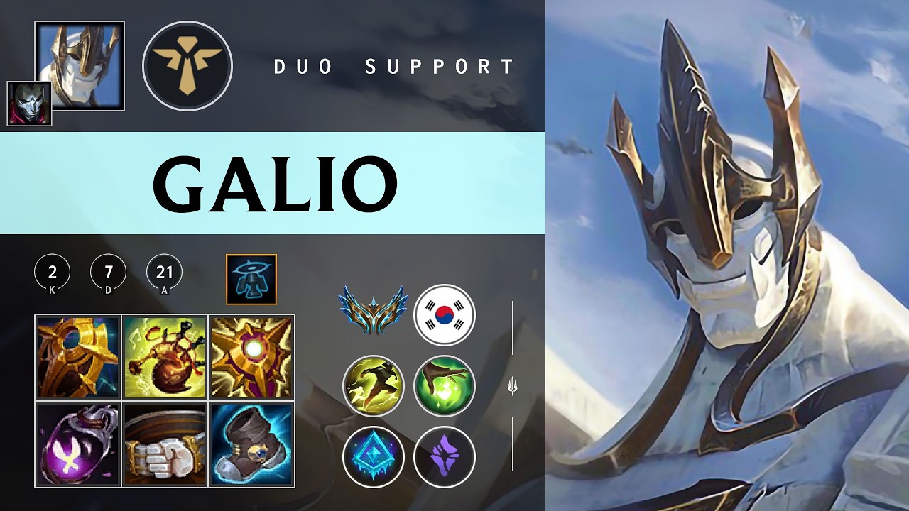 Galio Support vs Neeko - KR Challenger Patch 26.04