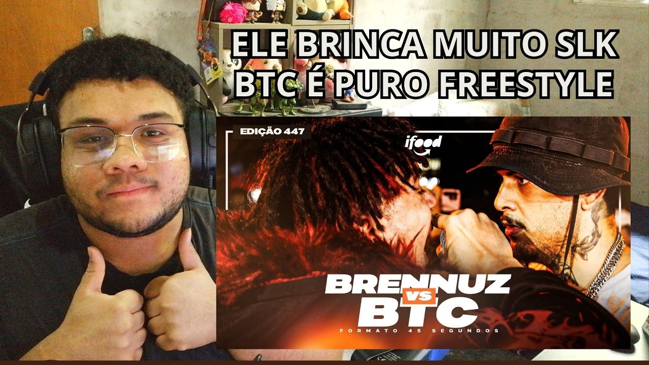 Onana Reagindo a BRENNUZ X BTC (RS) | PRIMEIRA FASE | BDA 447 (EDIÇÃO 45 SEGUNDOS)