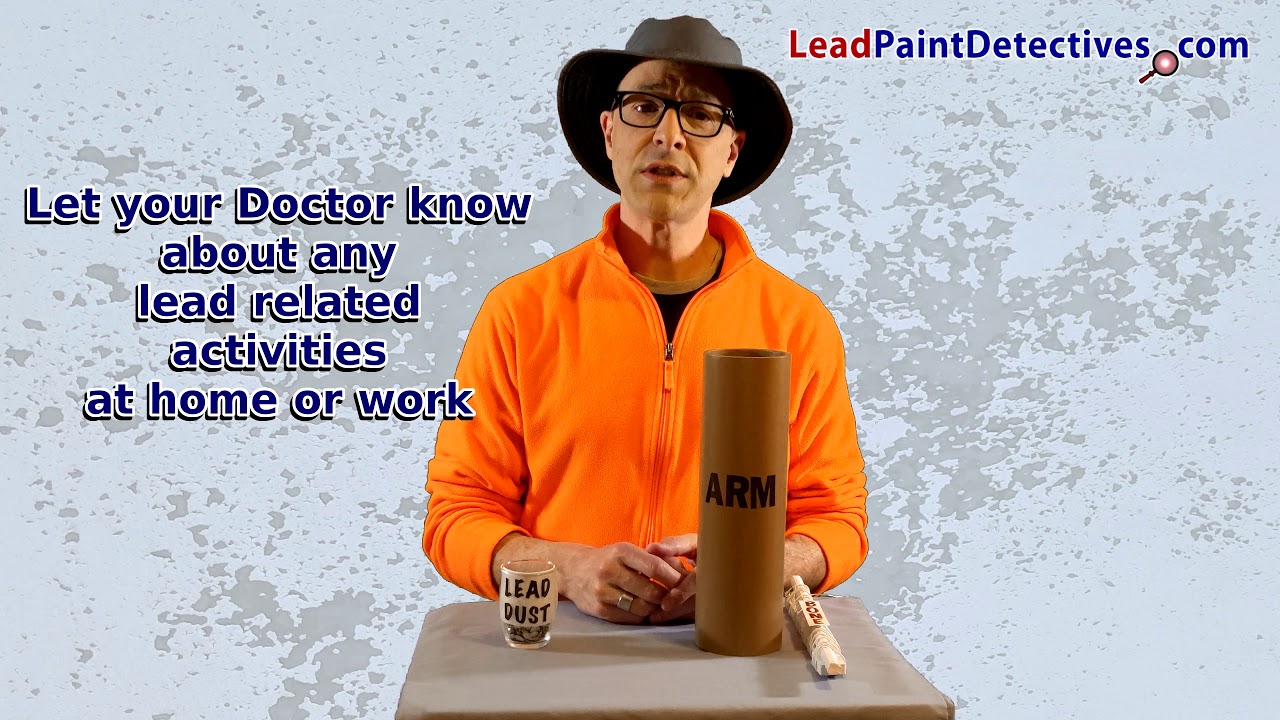 Lead Dust Sticks to Your Bones