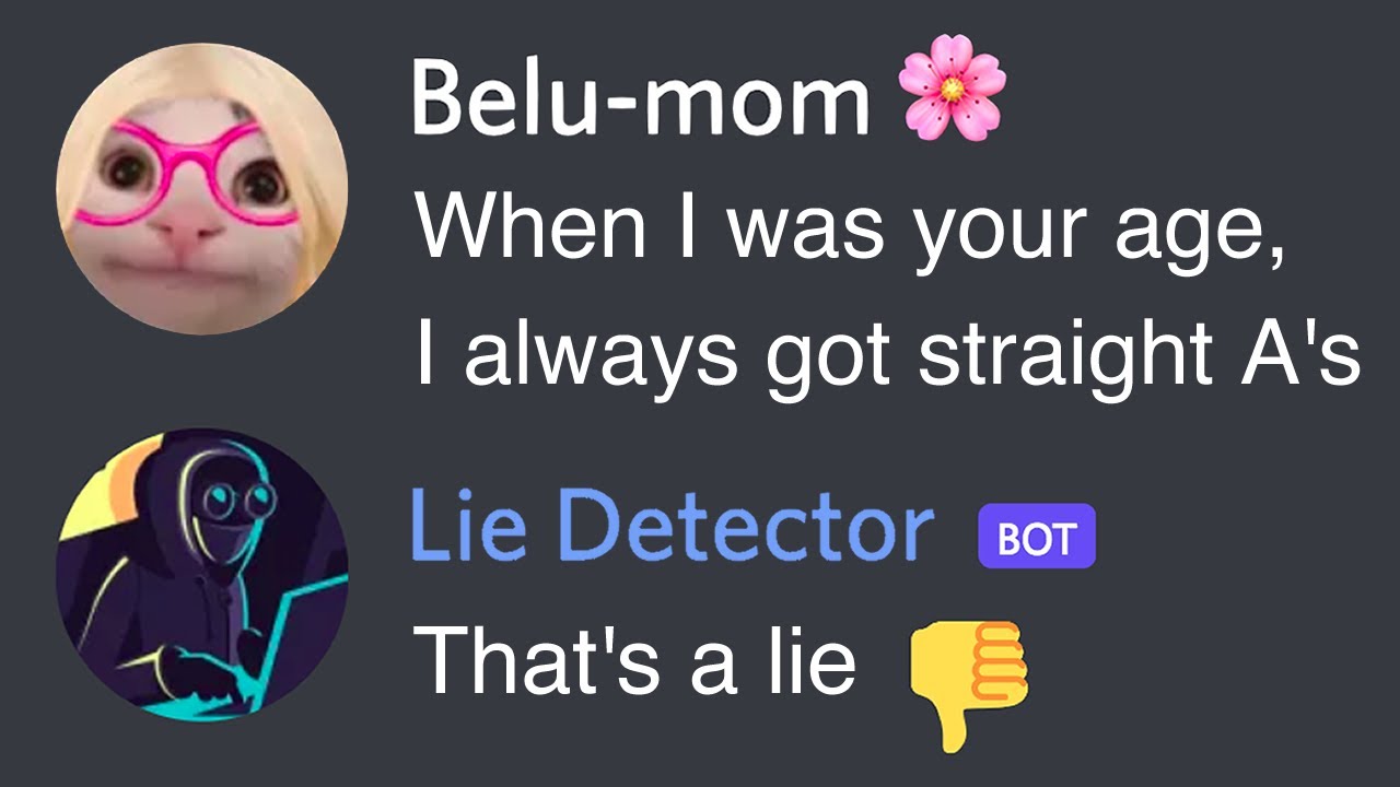 When Lie-Detector Destroys Belu-mom's Life...