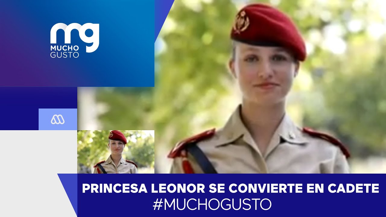 Princesa Leonor se convierte en cadete