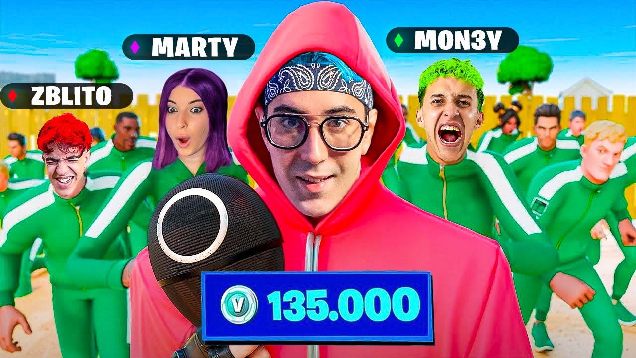 REGALO 500€ a chi VINCE SQUID GAME 2 su FORTNITE
