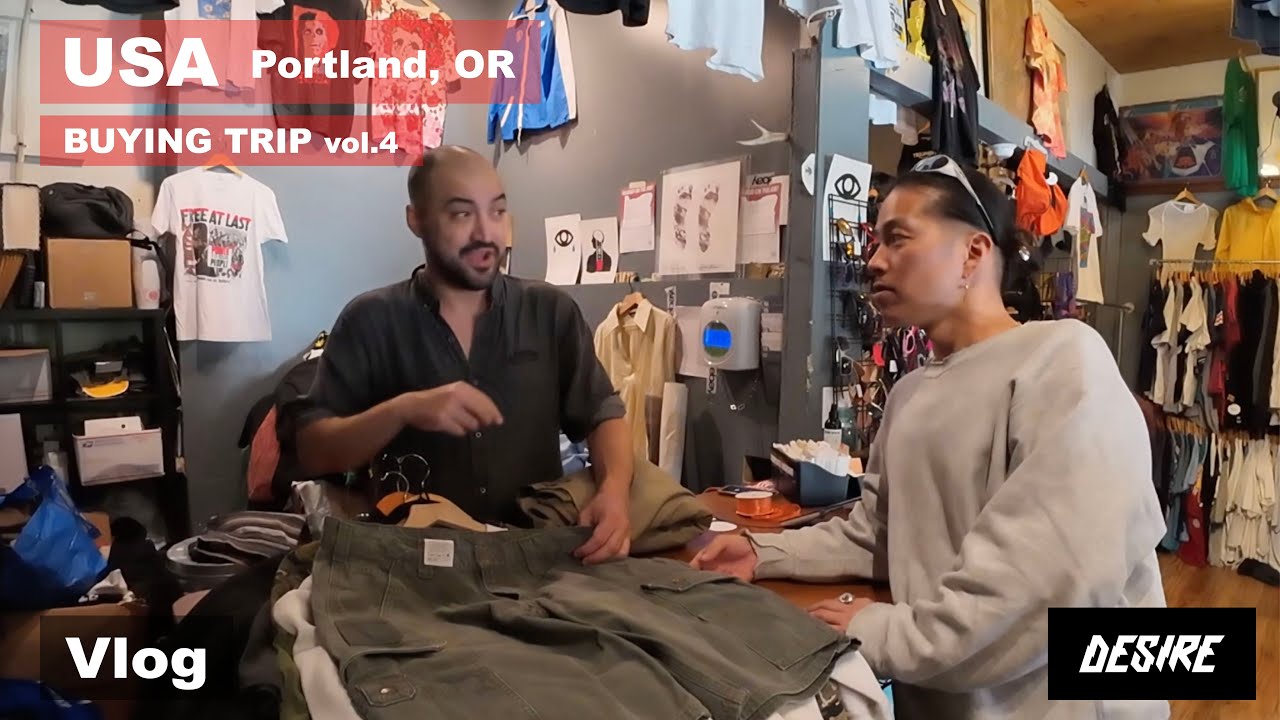 【USA Buying Vlog】アメリカ買い付けvol.4 "Portland, OR"