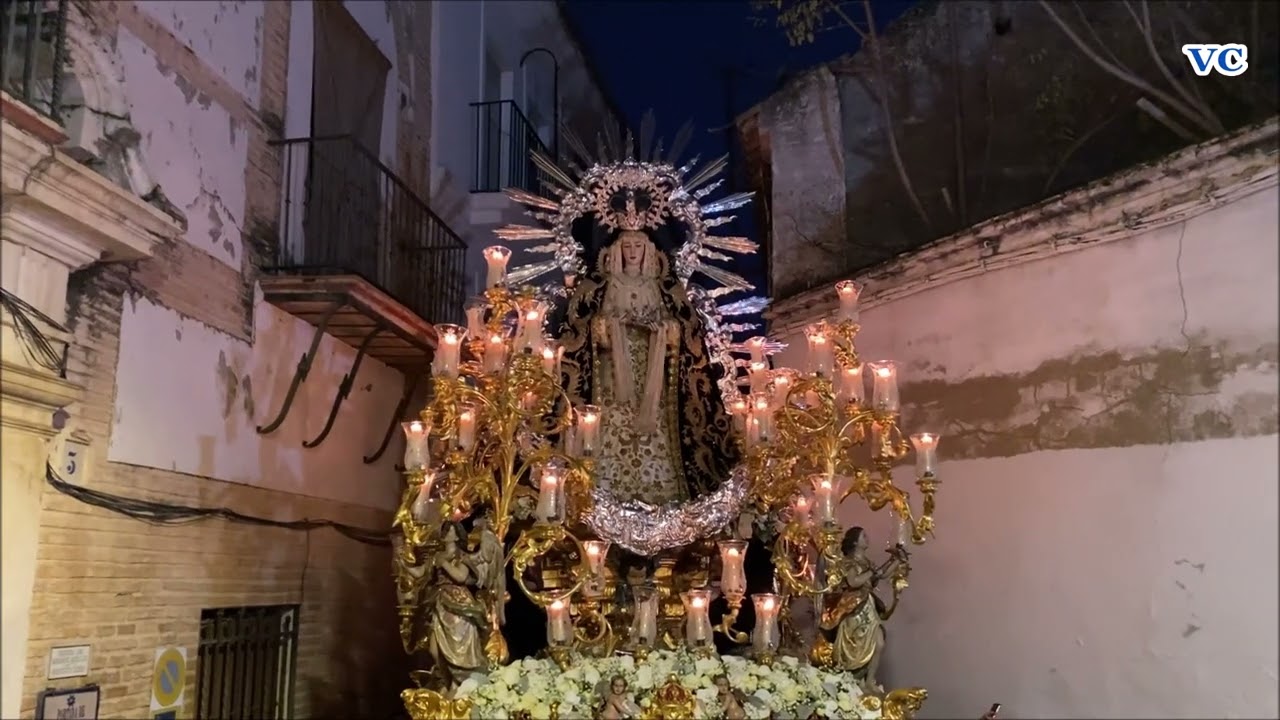 VC: ELEGANTE REVIRÁ VIRGEN DE LA SOLEDAD EN CALLE ZAYAS | ÉCIJA 2023