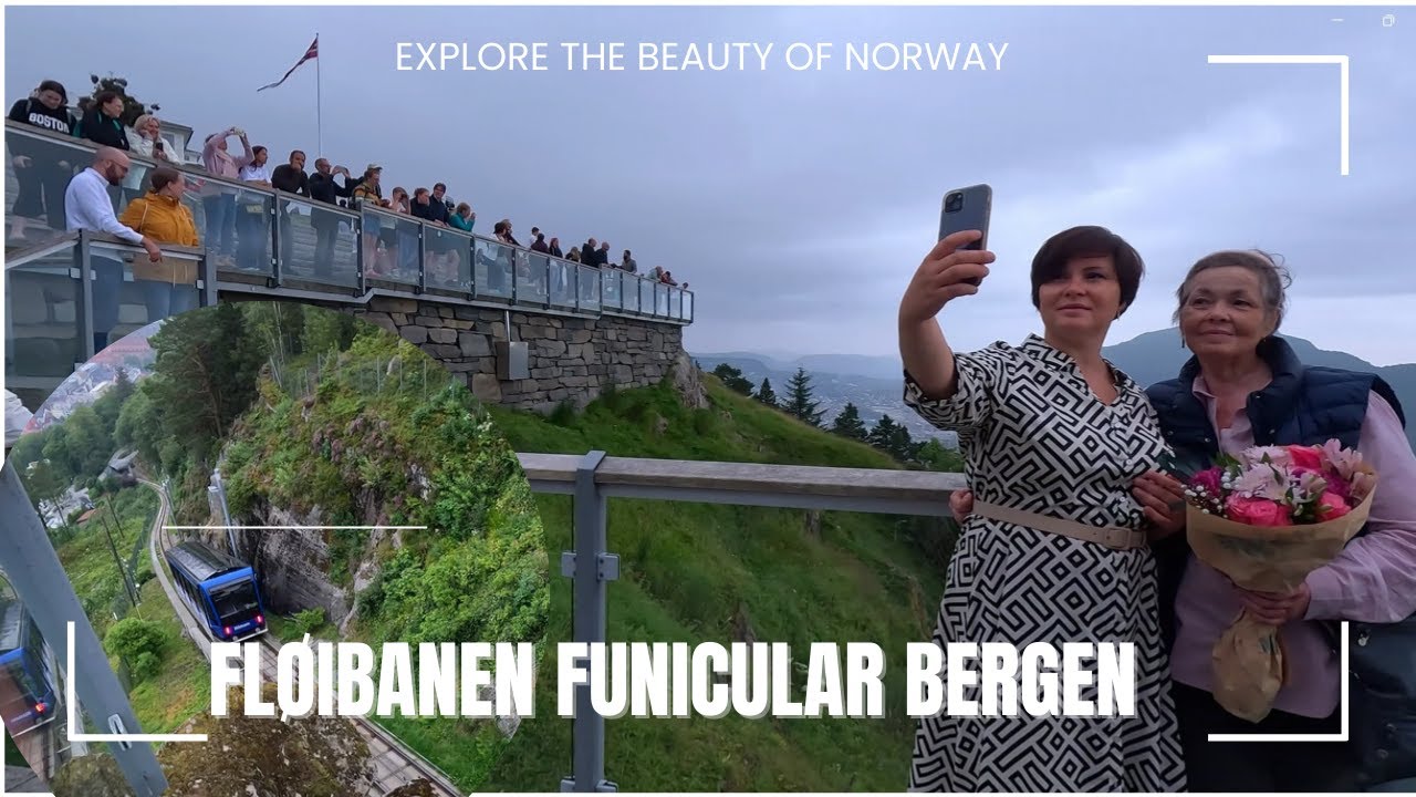 The new 2025 Fl&oslash;ibanen  funicular bergen, Norway | Part 1 #travel #Fl&oslash;ibanen