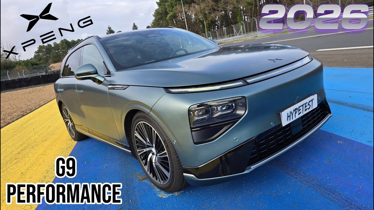 😱 Essai du XPENG G9 Performance 2026: 1ére partie