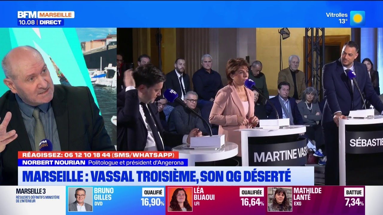 Municipales 2026 : M. Vassal troisième, son QG déserté
