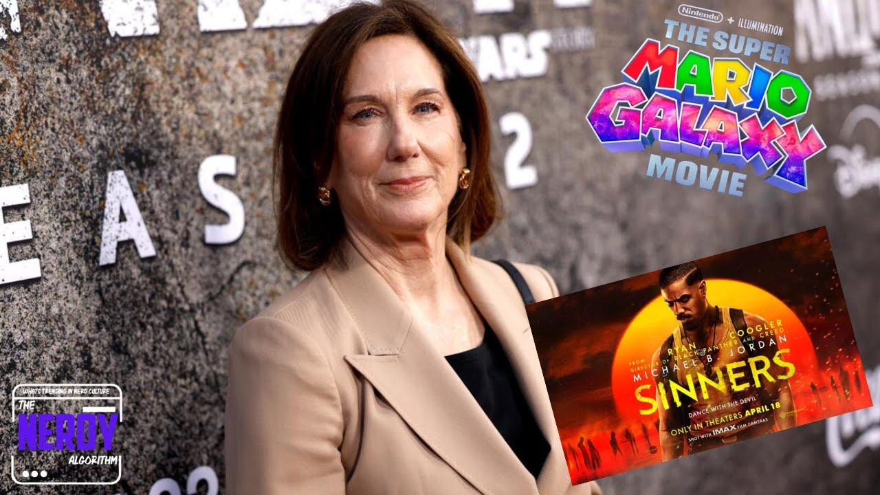 The Nerdy Algorithm - Kathleen Kennedy steps down, Sinners nominated 16x, Hans Zimmer, Mario Galaxy
