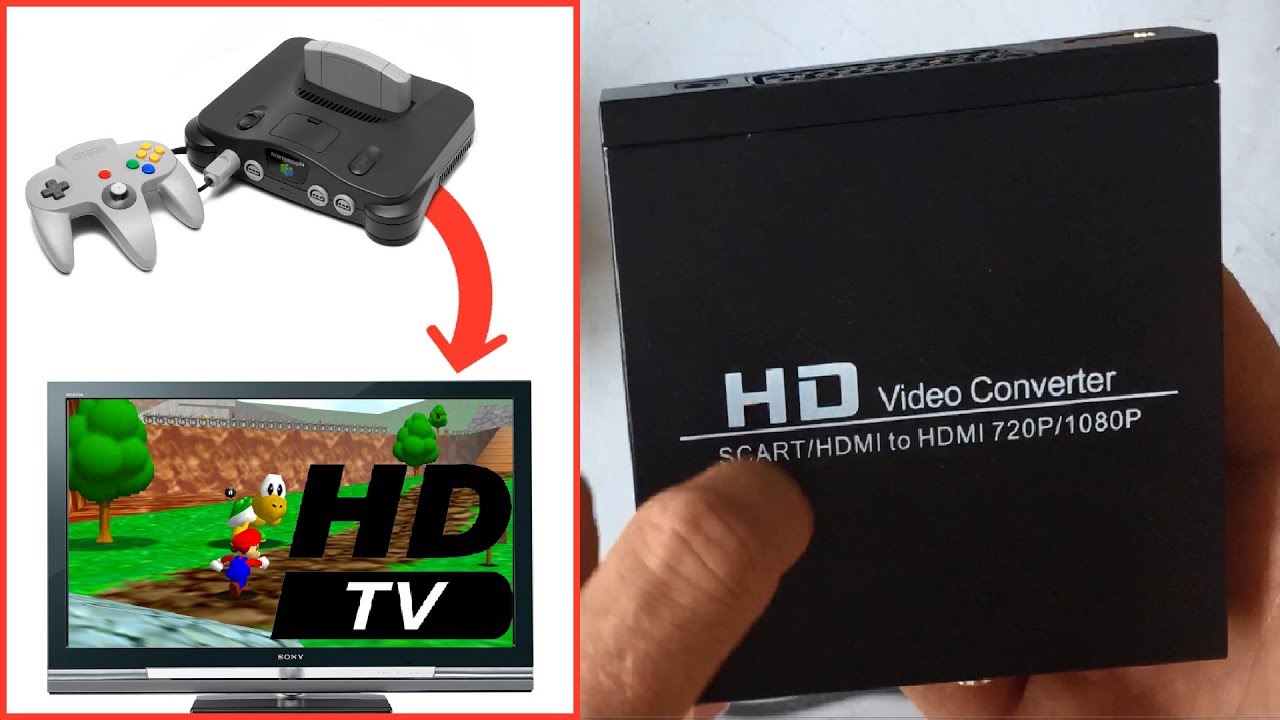 HD Video Converter : test avec la NINTENDO 64