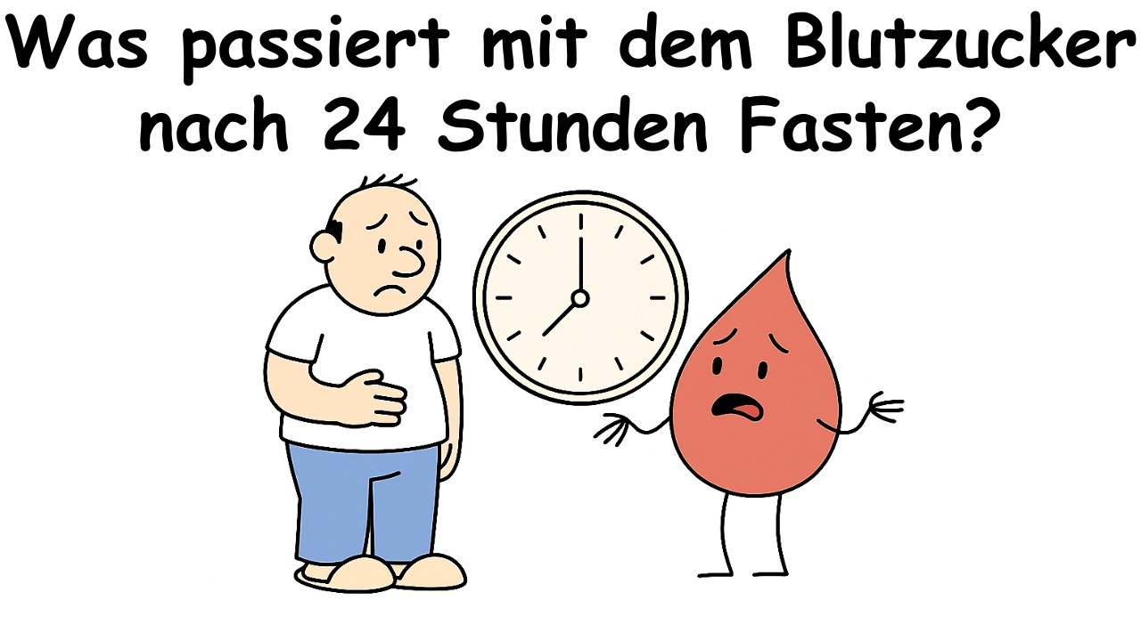 Was passiert mit dem Blutzucker nach 24 Stunden Fasten?