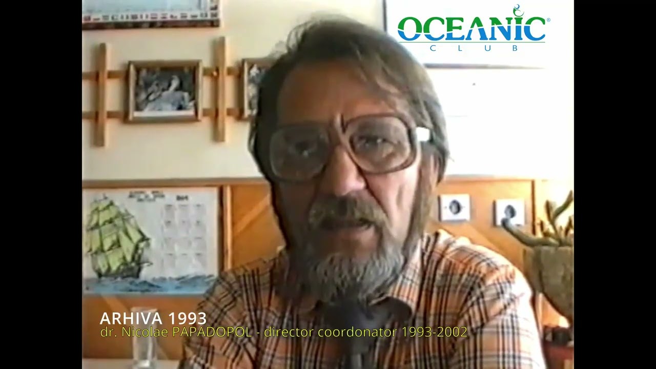 1993 - dr. Nicolae Papadopol - fragment de interviu vorbind despre Oceanic Club