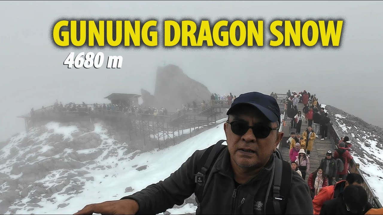 Bahaya Gunung Jade Dragon Snow Yulong Mountain, Perlukan Tin Oksigen? Cable Car Tertinggi di Dunia