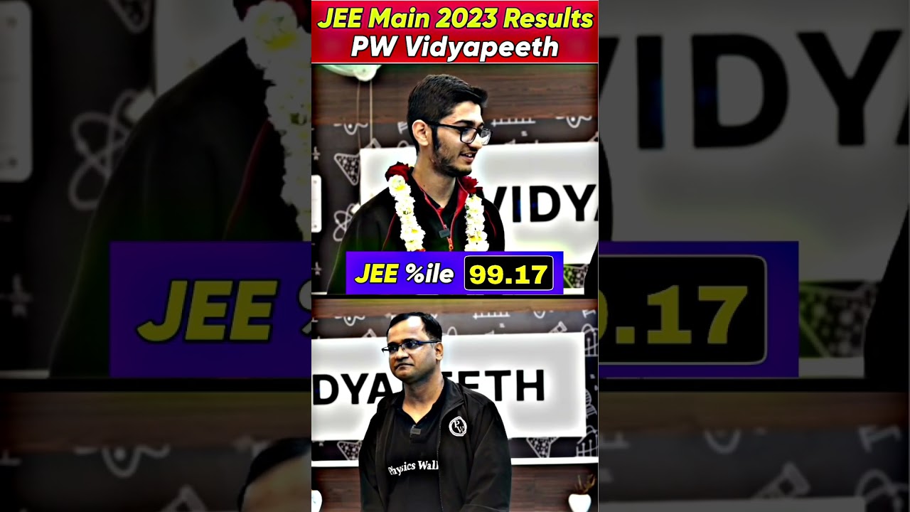 How Toppers Avoid Distraction 💥#pwvidyapeeth #jeemainresults2023pw