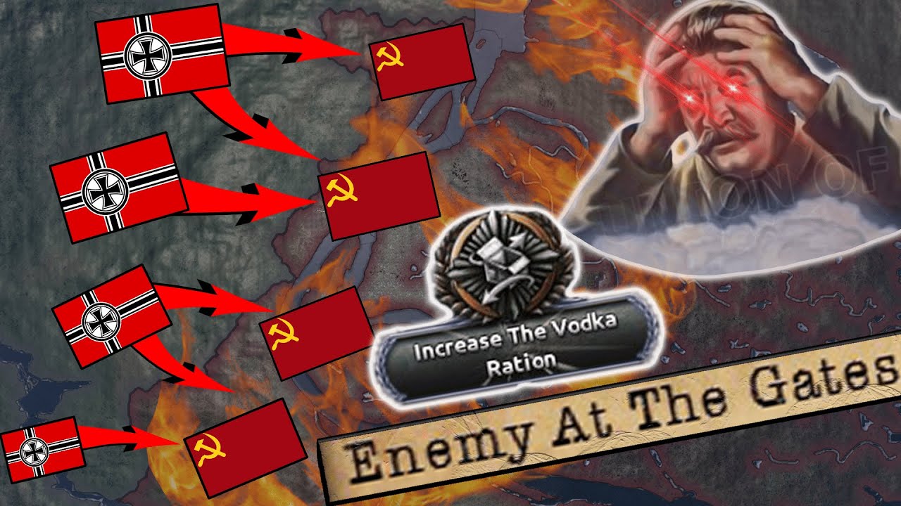 Enemy at the Gates Defeated by Brave Soviet Soldiers! Battle of Stalingrad in Hearts of Iron 4