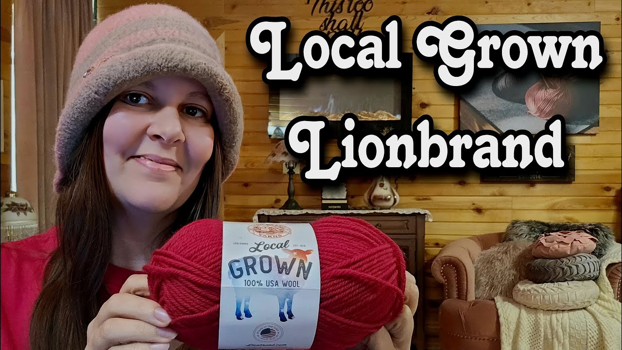 NEW LionBrand LOCAL GROWN Yarn Review