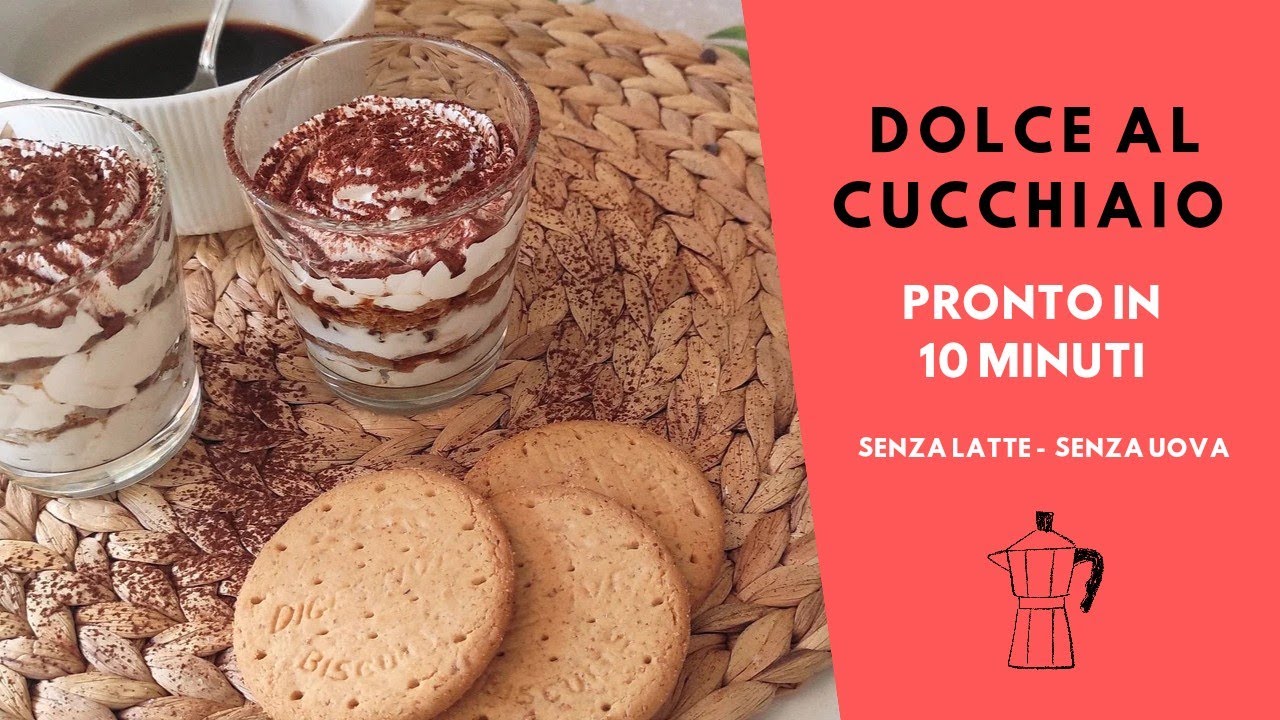 DOLCE al CUCCHIAIO pronto in 10 MINUTI_ SENZA LATTE E SENZA UOVA_100% vegan🌱  | Cibo in valigia