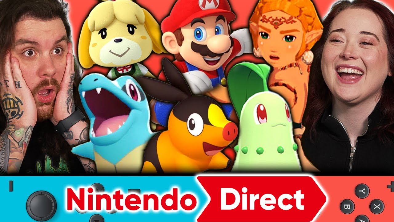 NINTENDO DIRECT LIVE REACTION