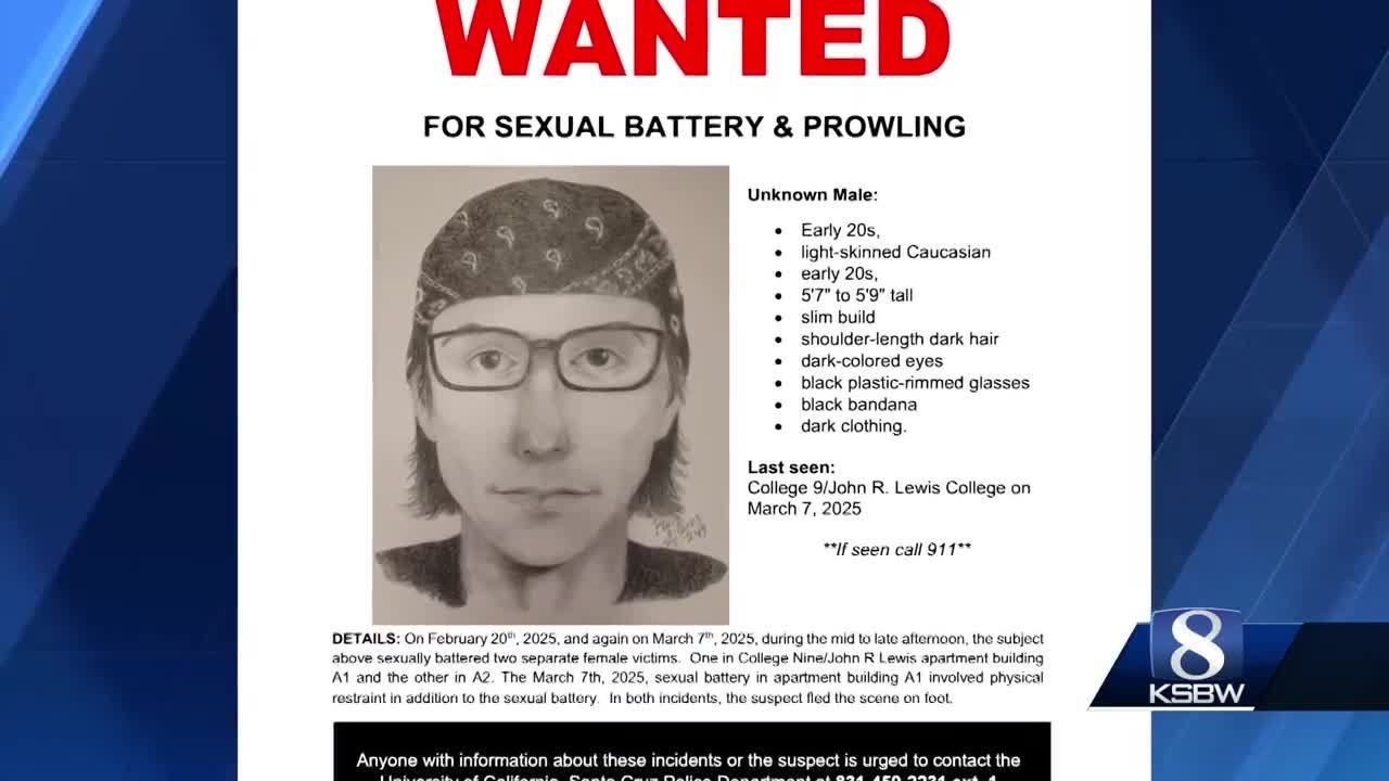 UC Santa Cruz 'Peeping Tom' arrested for several incidents of campus voyeurism