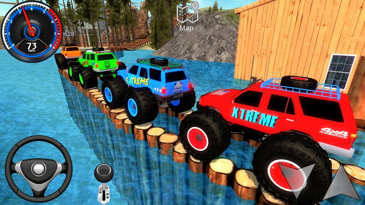 Juegos De Carros - Mountain 4X4 Car Driving Simulator - Offroad Jeep Drive SUV 3D - Android GamePlay