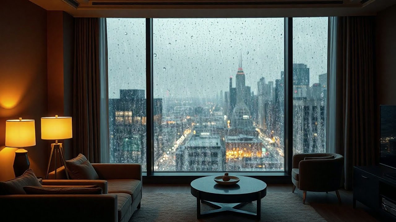 10 HOURS Deep Sleep Rain Sounds 🌧️ Relaxing White Noise for Insomnia, Study & Stress Relief