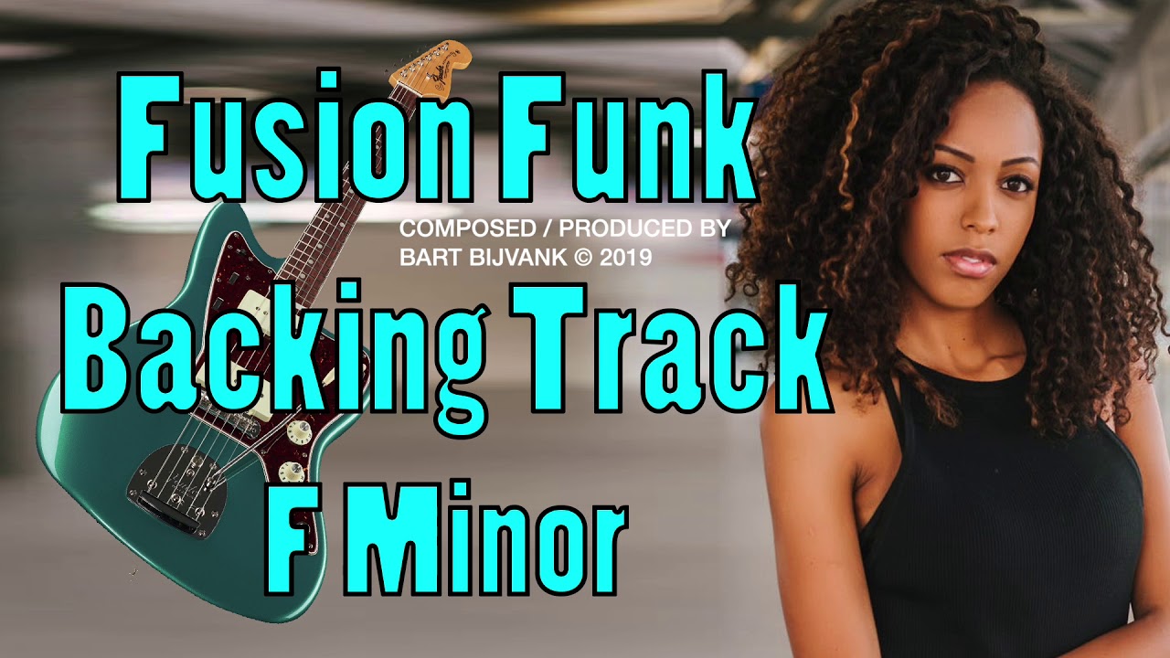Fusion Funk Backing Track F Minor Funky Ride!