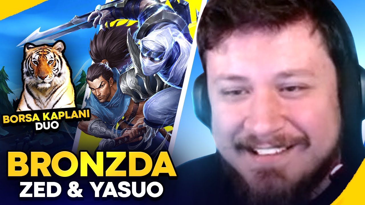 Malkoç bronz eloda  Yasuo -  Zed oynuyor  2 maç tek video
