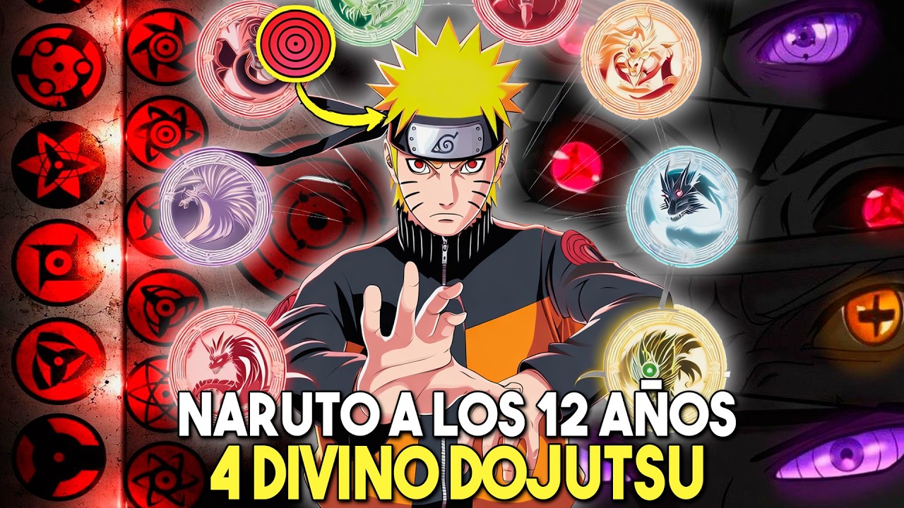 QHPS NARUTO DESPERTÓ CUATRO DOJUTSU DIVINOS A LA EDAD DE 12 AÑOS: EL MANGYOKU SHARINGAN?