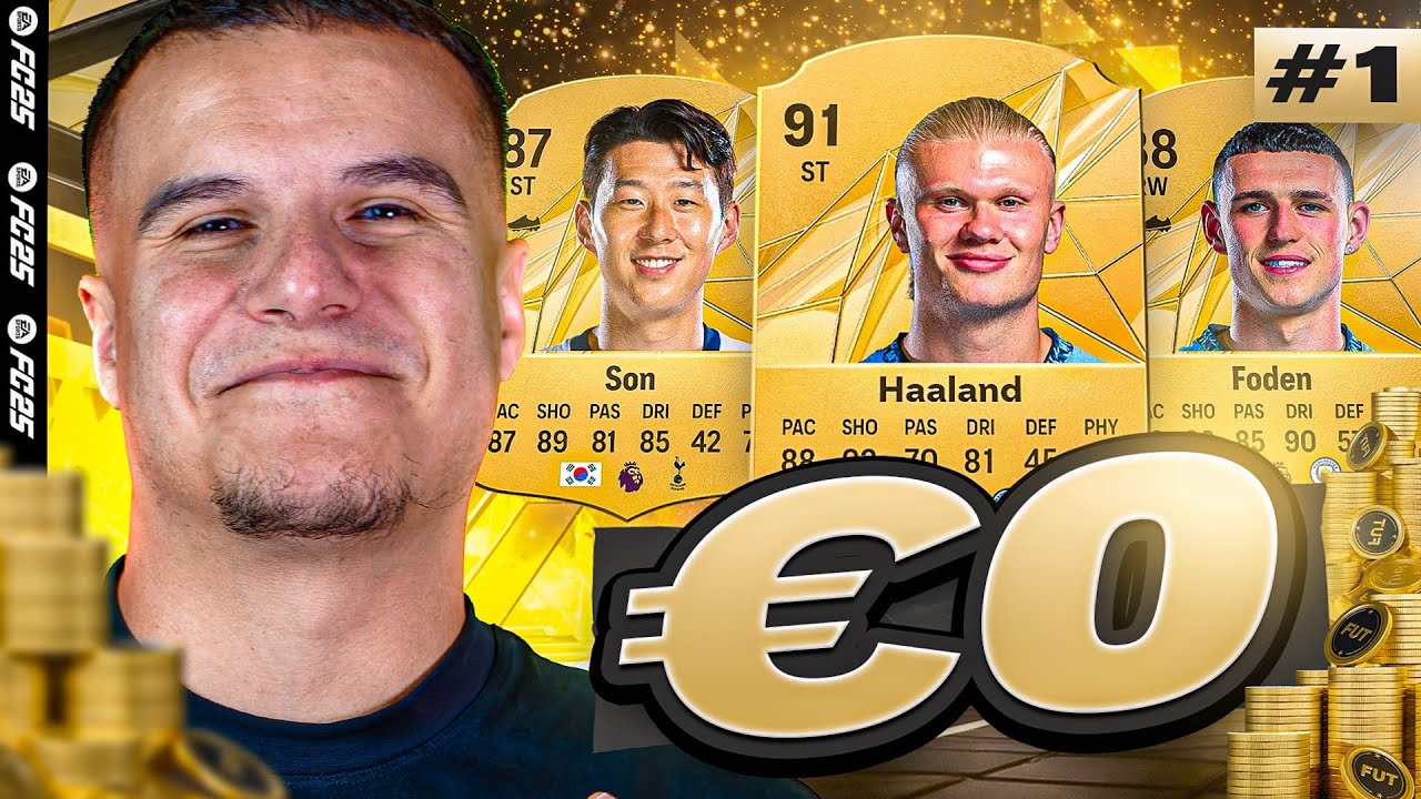 Compte a 0€ sur FC25 : Mon premier PACK OPENING est CHANCEUX