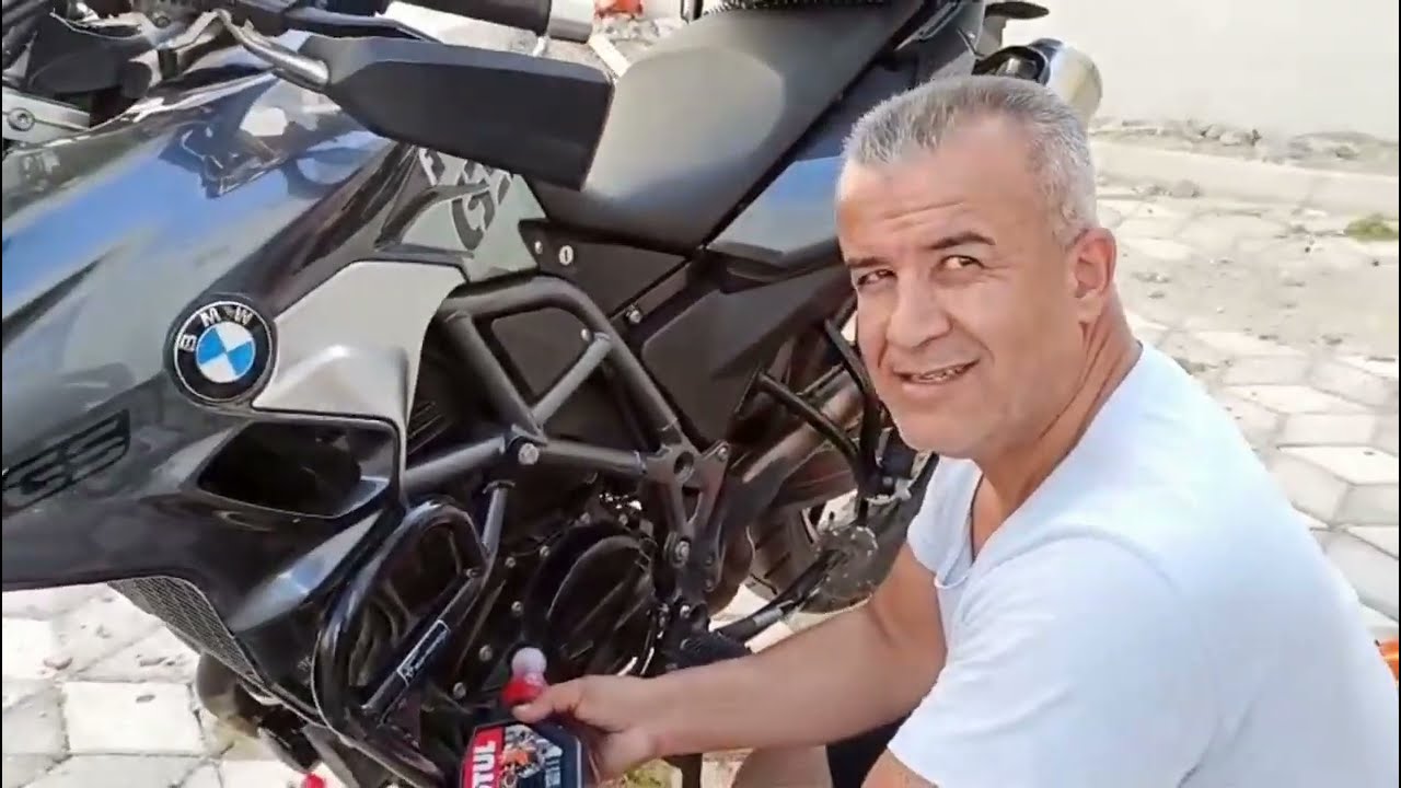 BMW F700 GS Yağ ve filtre değişimi,bakımı