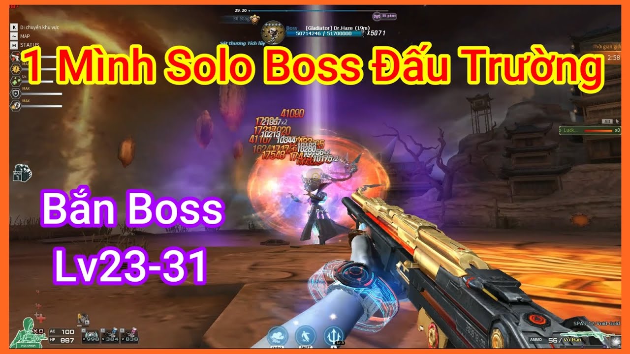 CrossFire Vietnam - Challenge myself to conquer the Arena of God Zone (level 23 to level 31)