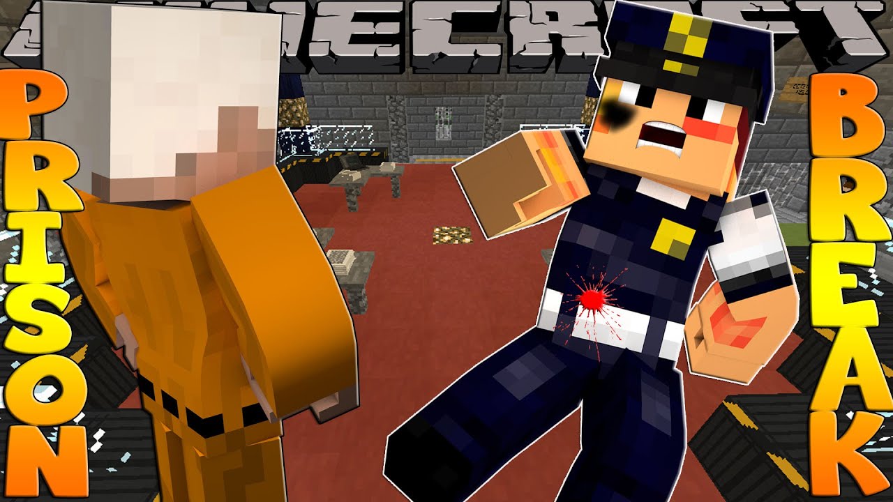 Minecraft PRISON BREAK - SCUBA STEVE GETS BEATEN UP!!!
